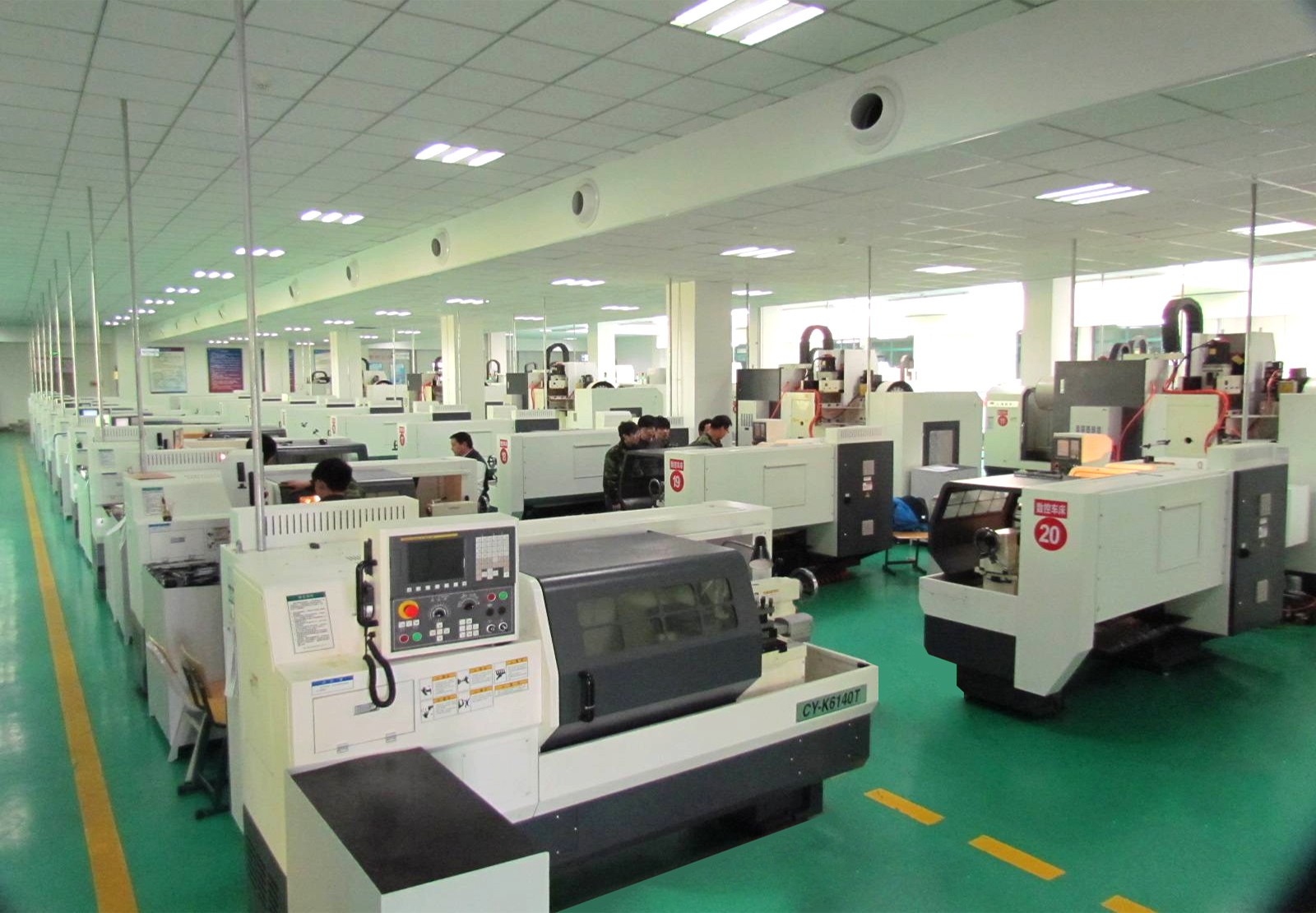 數控車床車間